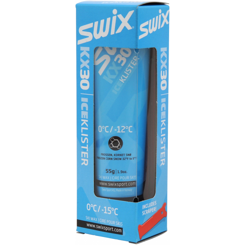 Swix Swix KX30 Blue Ice Klister, 0C to -12C KX30 Corner Sport 1