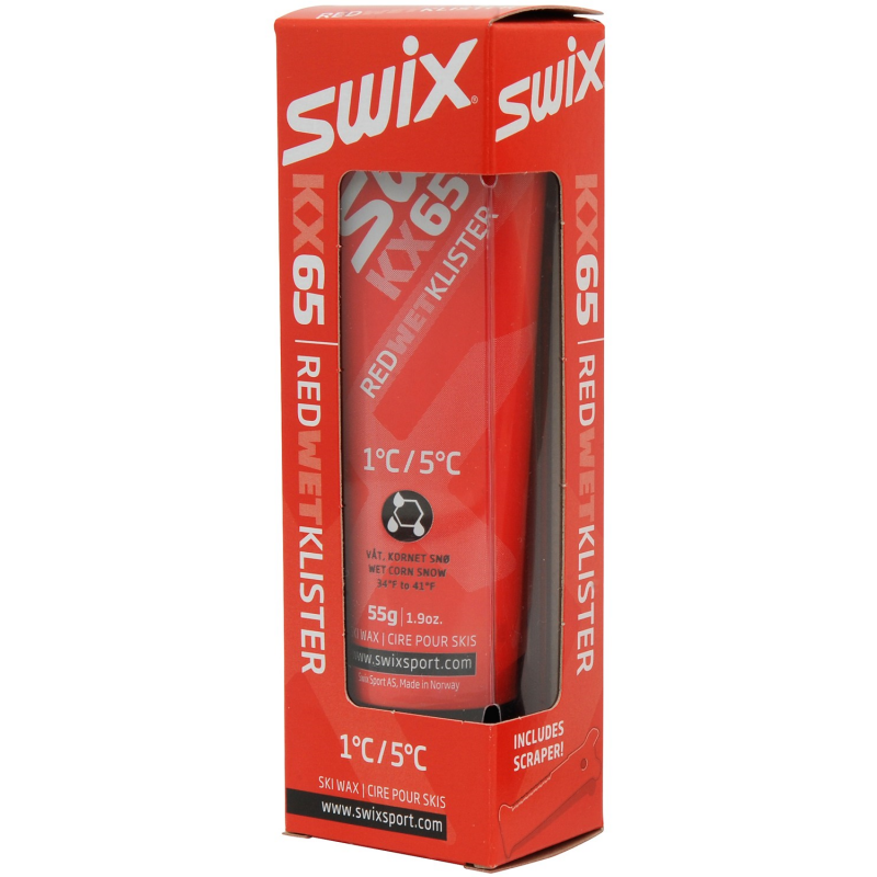 Swix Swix KX65 Red Klister, 1C to 5C KX65 Corner Sport 1