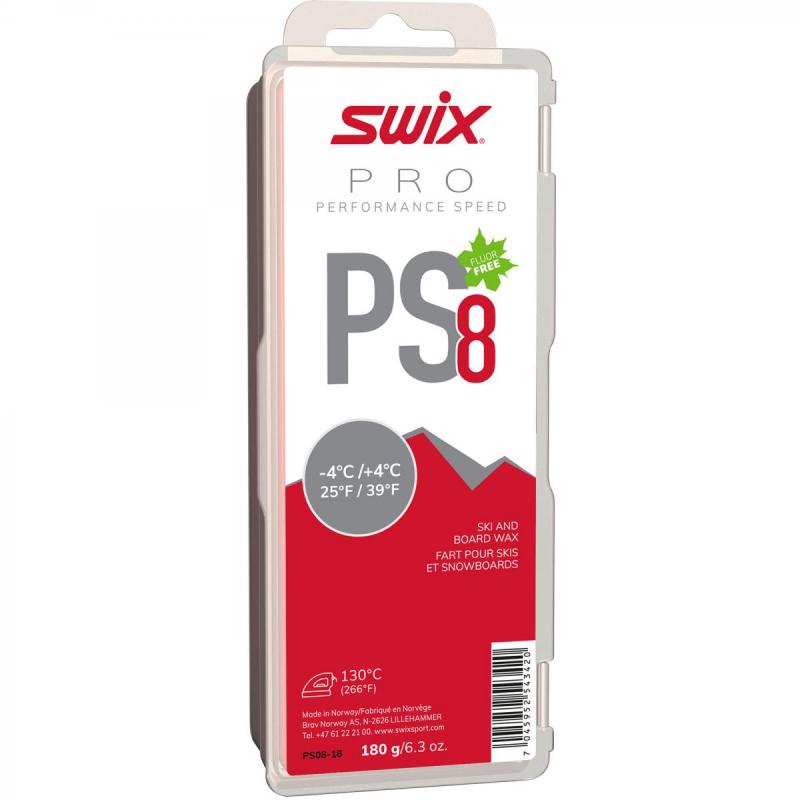 Swix Swix PS8 Red, -4°C-+4°C, 180g PS08-18 Corner Sport 1