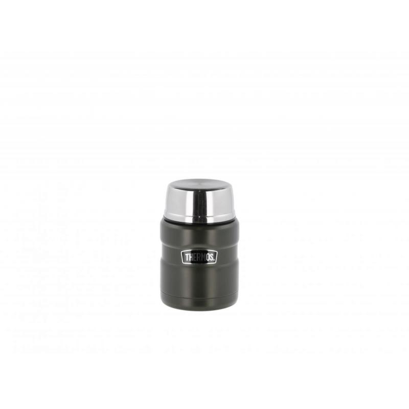 Thermos Stainless King Mattermos Med Skje 470 Ml - Militærgrønn 23546 Corner Sport 1