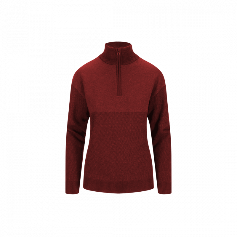 Tufte Tufte Wear W Robin Stitch Half Zip 4257 Corner Sport 3