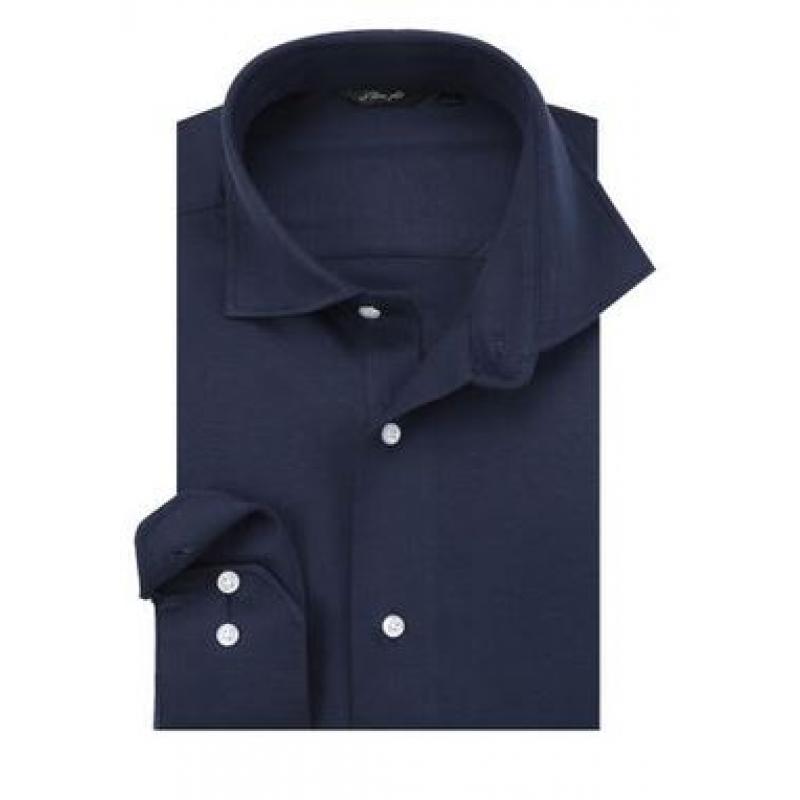 Vannucci 3199 Slim Navy strech 180470 Corner Sport 1