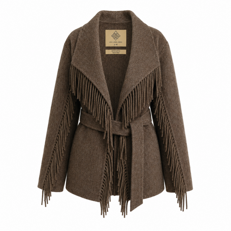 Vannucci Vannucci Ladies Wool Coat 26AW01026 Corner Sport 1