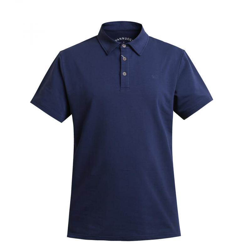 Vannucci Vannucci Mens Polo Pique Herre Corner Sport 1
