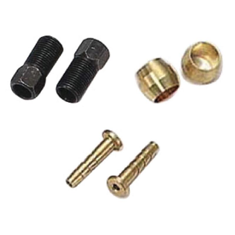 XLC XLC Spare part BR-X65 Hydraulic disc brake hose connection kit, for Shimano, front or rear, 6 pieces Corner Sport 1