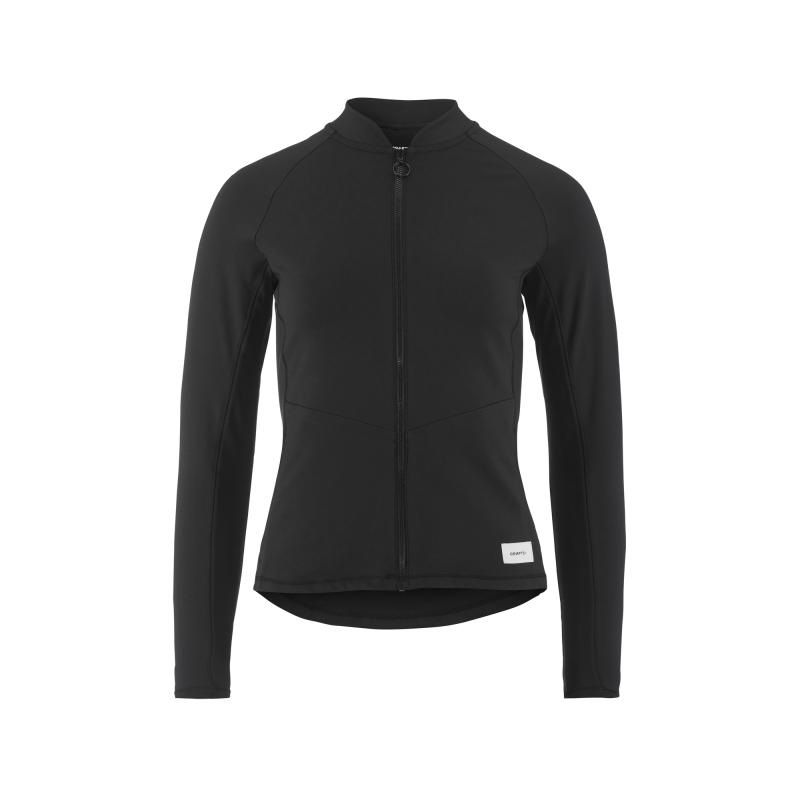Craft Collective Zip Sweater treningsgenser sort dame