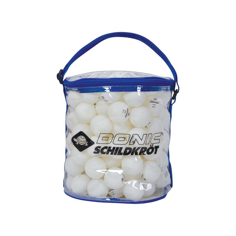 Doric Donic Schildkröt Bordtennisball 144 stk, i oppbevaringveske. Hvit 40+ 608501 Corner Sport 1