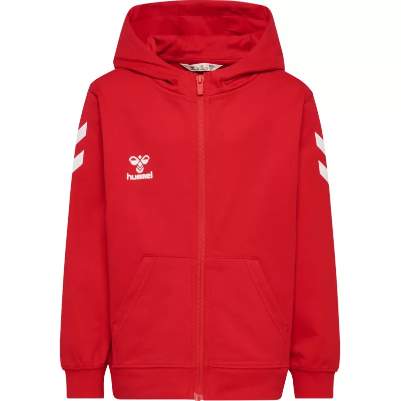 Hummel Hummel Hmlgo 2.0 Chevron Zip Hoodie rød barn