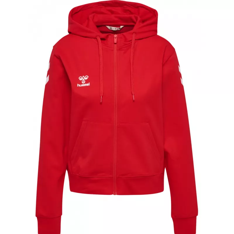 Hummel Hummel Hmlgo 2.0 Chevron Zip Hoodie rød dame