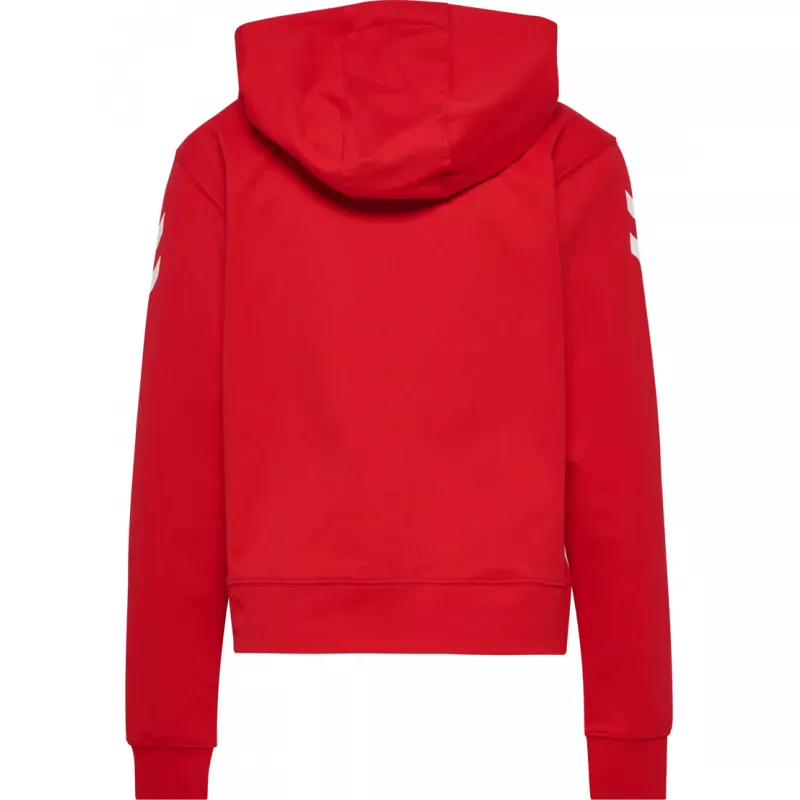 Hummel Hummel Hmlgo 2.0 Chevron Zip Hoodie rød dame - Bilde 2