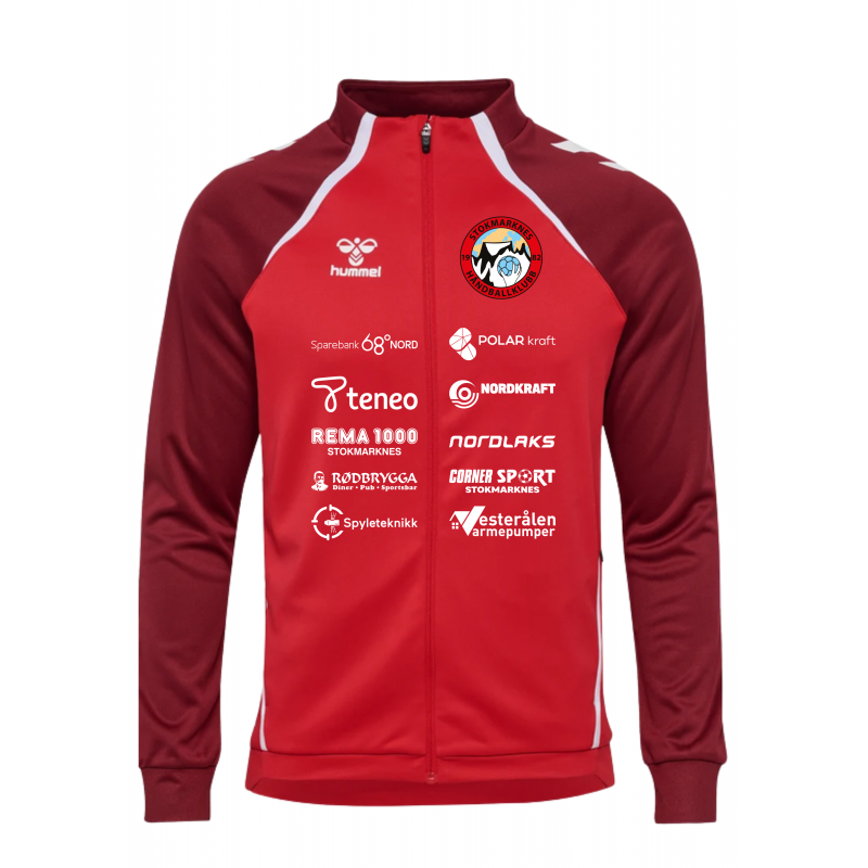 Hummel Hummel HMLLead 2.0 treningsjakke rød herre