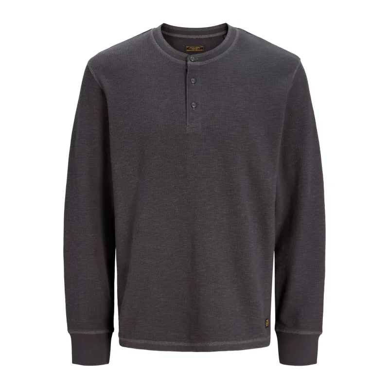 Jack & Jones JACK & JONES JPRBLUVINCENT LS HENLEY SWEAT LN