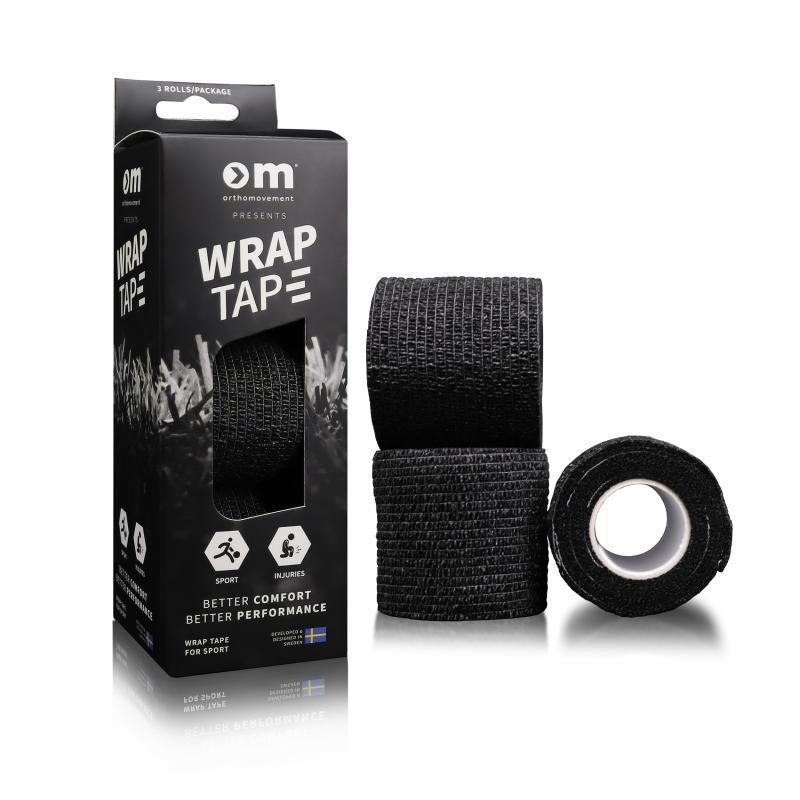 Ortho movement WRAP TAPE 5cm WT3BLACK Corner Sport 1