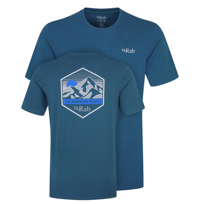 Rab Rab Stance Mountain Peak Tee QCB-66 Corner Sport 1