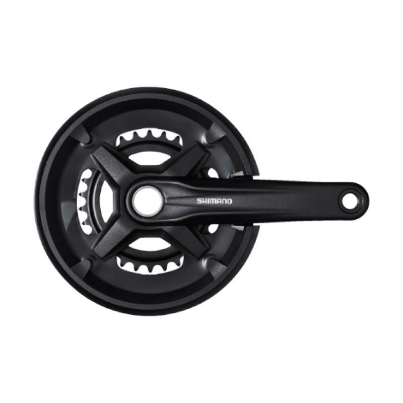 Shimano SHIMANO Kranksett FC-MT210-B2 2-PIECE CRANKSET 9-delt 175,0 mm 36–22T Svart Uten kranklagerdeler Ute Corner Sport 1