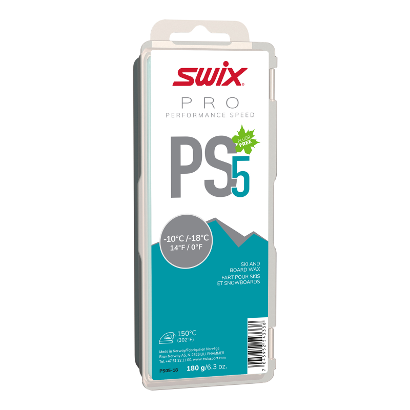 Swix Swix PS5 Turquoise, -10°C--18°C, 180g PS05-18 Corner Sport 1