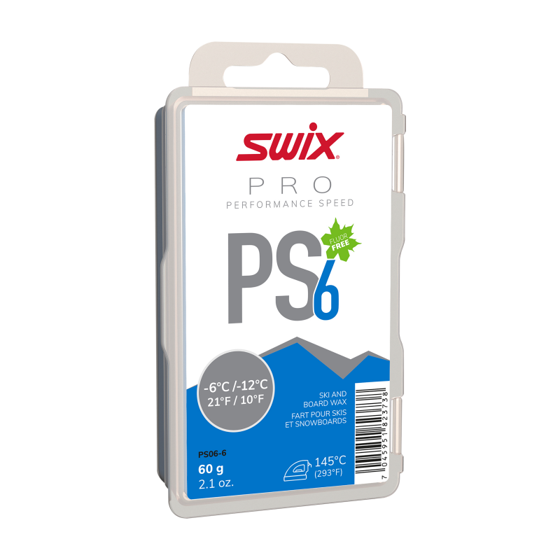 Swix Swix PS6 Blue, -6°C--12°C, 60g PS06-6 Corner Sport 1