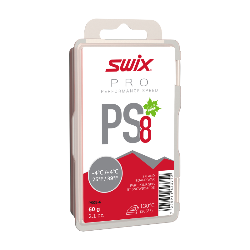Swix Swix PS8 Red, -4°C-+4°C, 60g PS08-6 Corner Sport 1