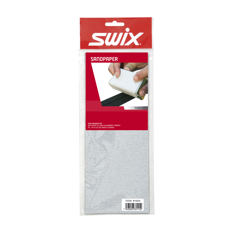 Swix Swix T330 Sandpaper, 5 Pcs #100 T0330 Corner Sport 1